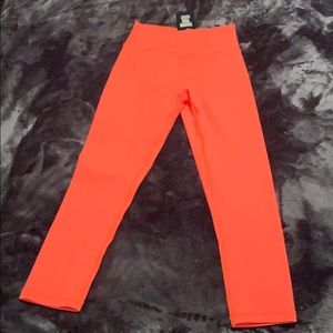 Orange Muscle Nation Leggings